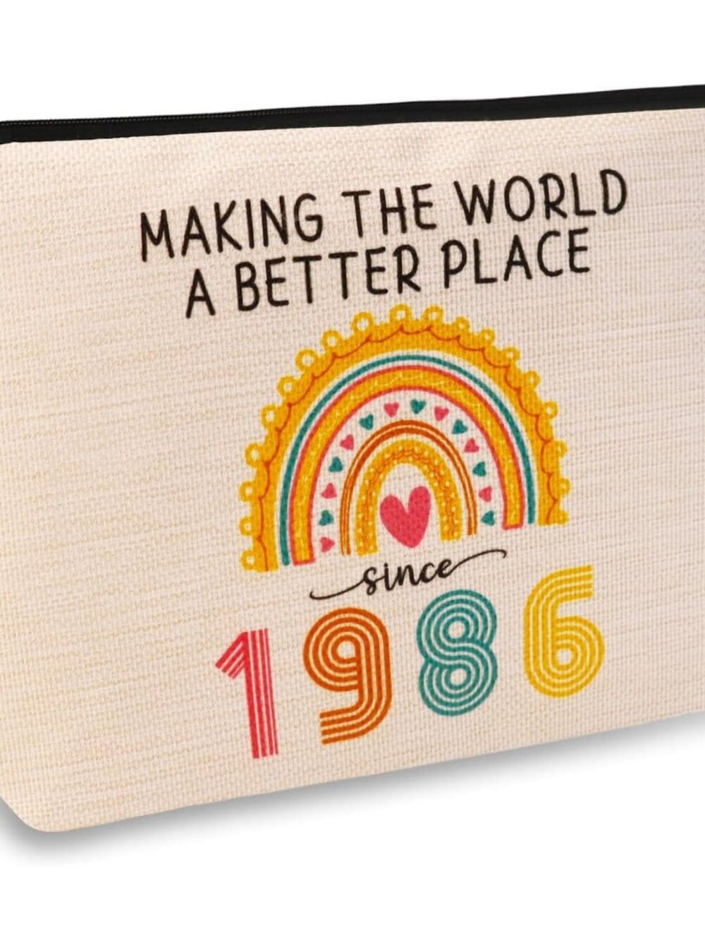 40th Birthday Gifts Women Makeup Bag, 40th Birthday Decorations For Women Her, 1